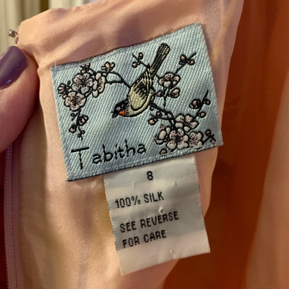 Silk sleeveless dress - Picture 3 of 3